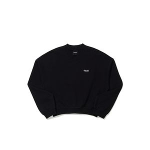 여성 V 넥 크롭 맨투맨 (MHIBH8763)