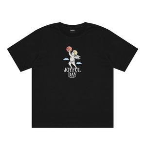 조이풀 데이 그래픽 티셔츠 블랙 (MHIBH8802)