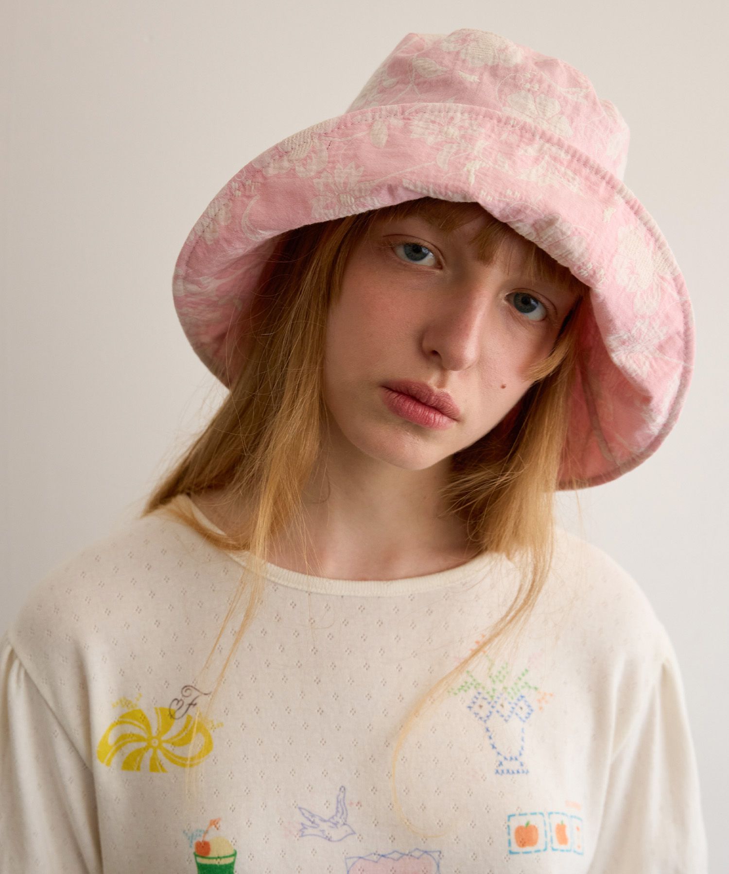 ★FUNFROMFUN★ Scarf Bucket Hat MUSINSA | FUNFROMFUN Scarf Bucket Hat, Pink