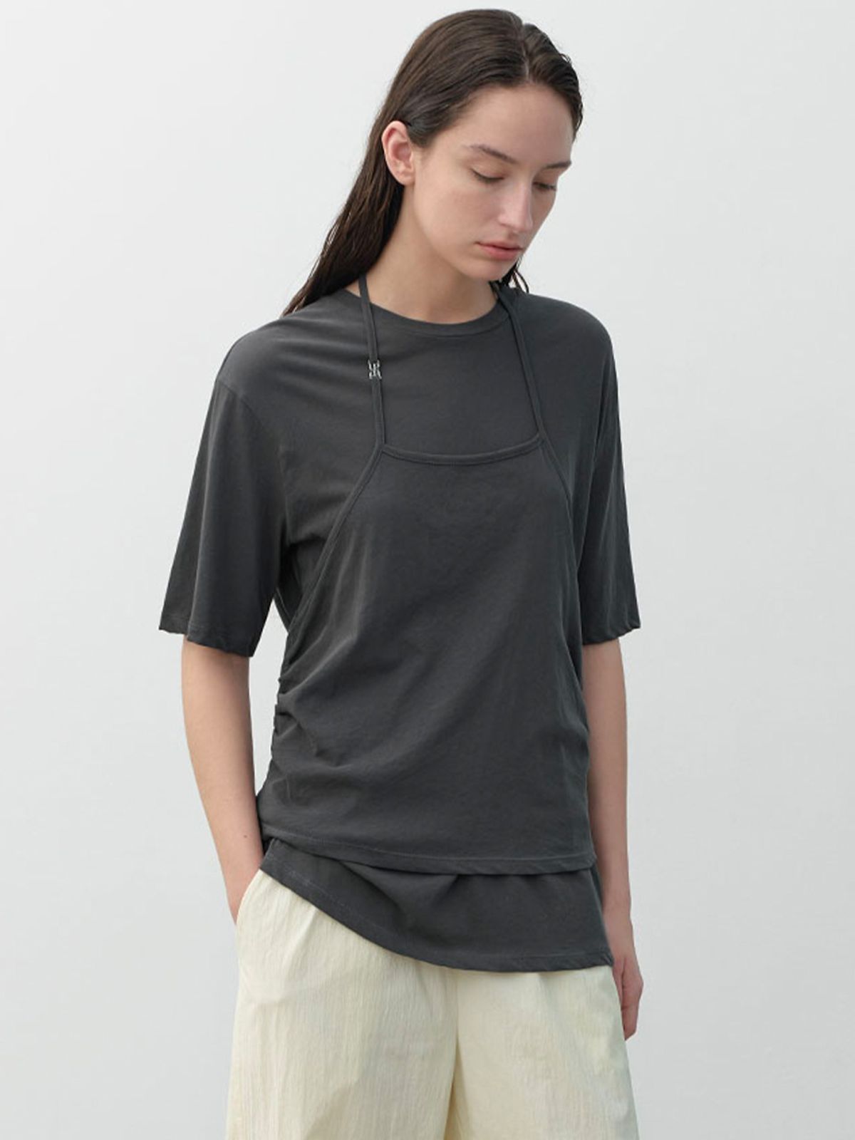 아틀리에 나인(ATELIER NAIN) IVAN HALTER LAYERED TEE(T-7055)