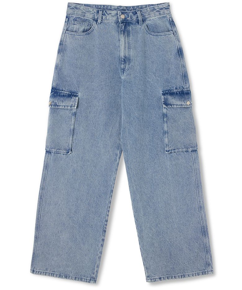 데님 카고 팬츠 (MJFAH4507)
