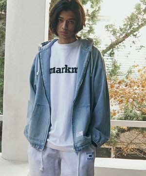 데님 후디 점퍼 (MJMAH6020)