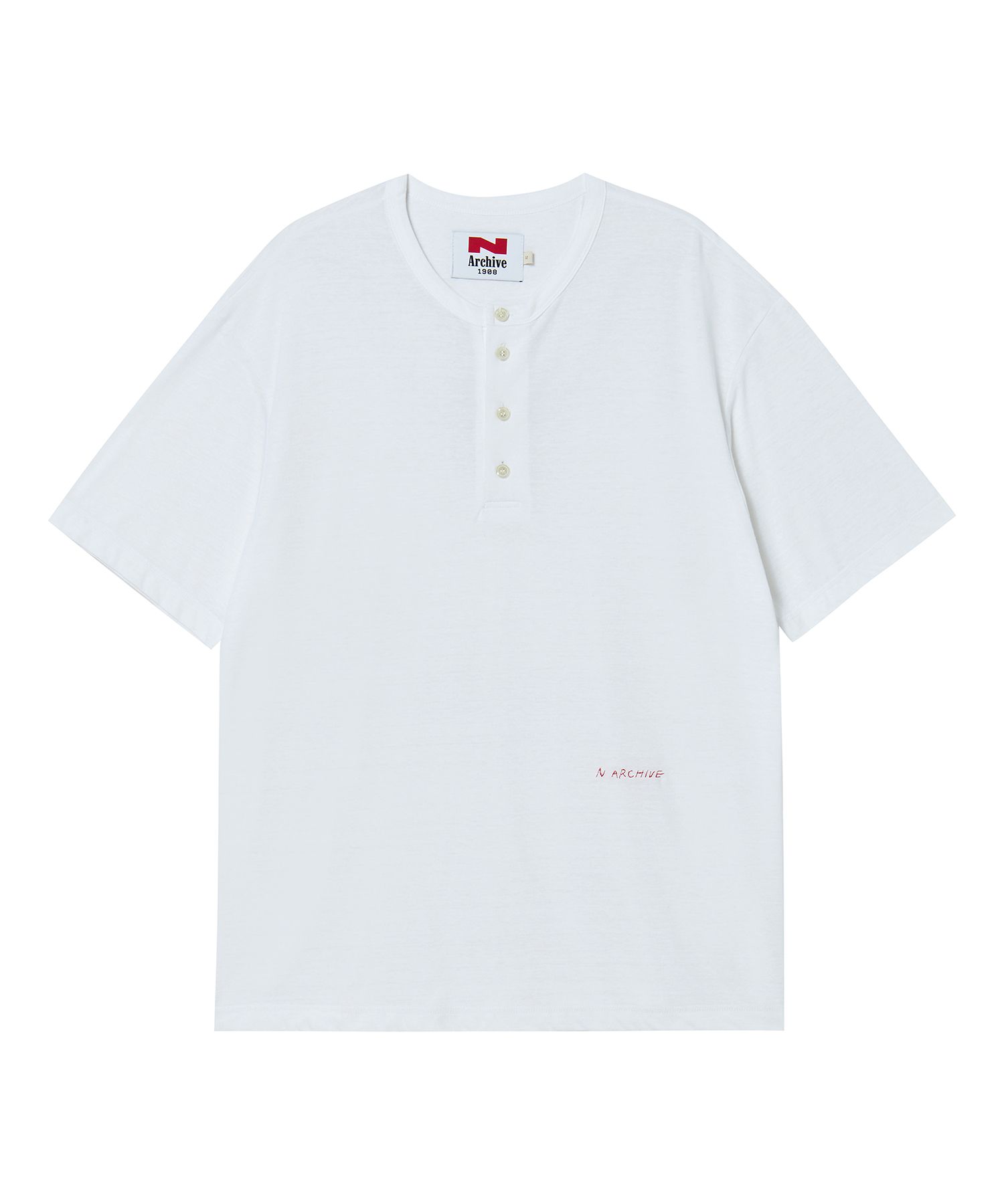 beyondclosetのLinen Blended Vintage Garment Henley Neck MUSINSA | BEYOND CLOSET [COLLECTION LINE] Linen Blended