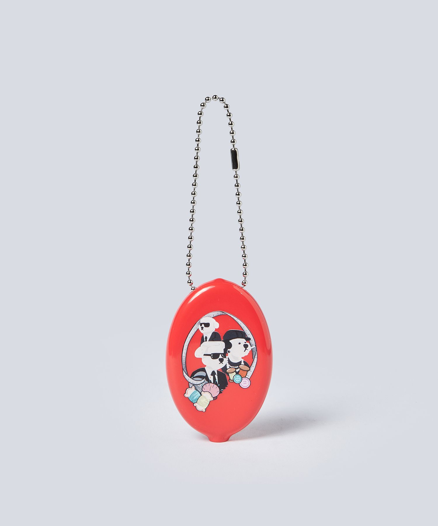 MUSINSA公式 | BEYOND CLOSET ザ・レジェンドコインウォレットキーホルダー レッド