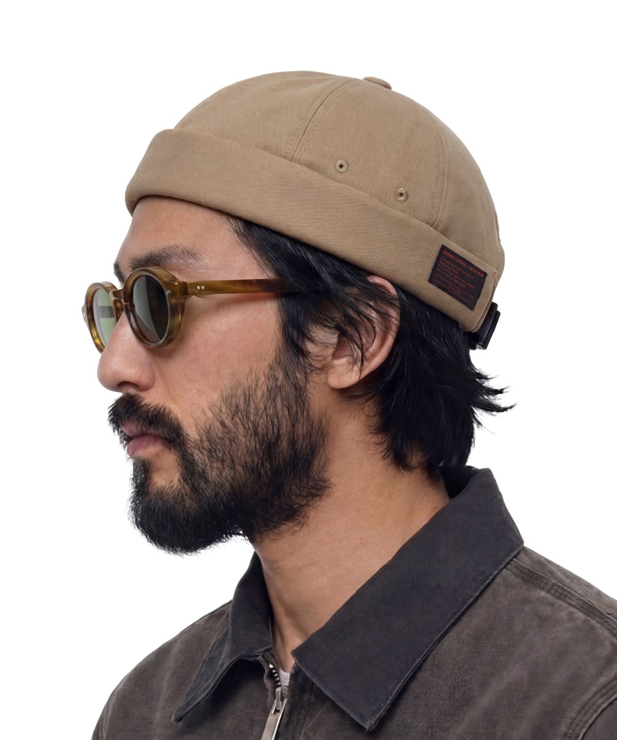 언더컨트롤(UNDERCONTROL) 사계절 코튼 베이직 사이즈 조절 브림리스 와치캡 남녀공용 비니모자 MOLD CAP / TWILL COTTON / COMBAT / DESERT