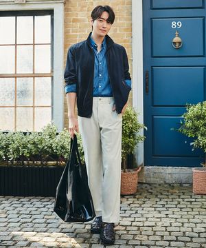 [릴렉스핏] 2WAY 스트레치 라이크라 블렌디드 아이스 치노