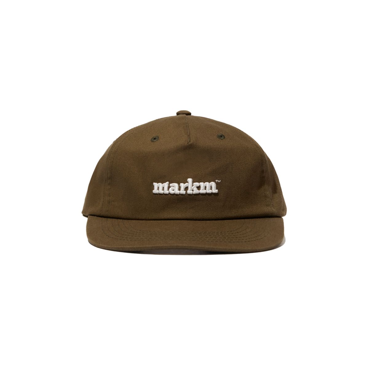 마크엠(MARKM) 마크엠 베이직 로고 캡 카키 (MHANH0303)