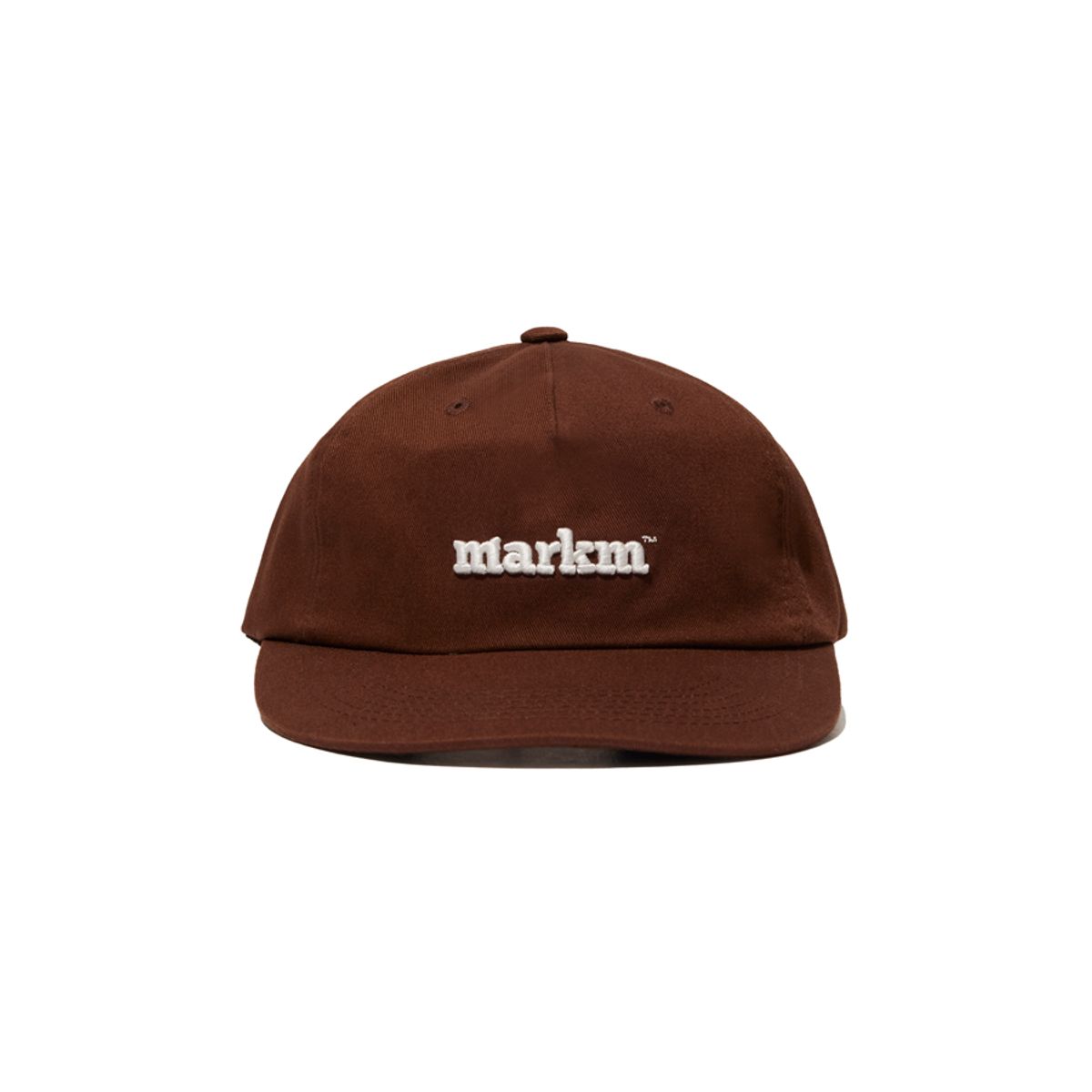 마크엠(MARKM) 마크엠 베이직 로고 캡 브라운 (MHANH0302)