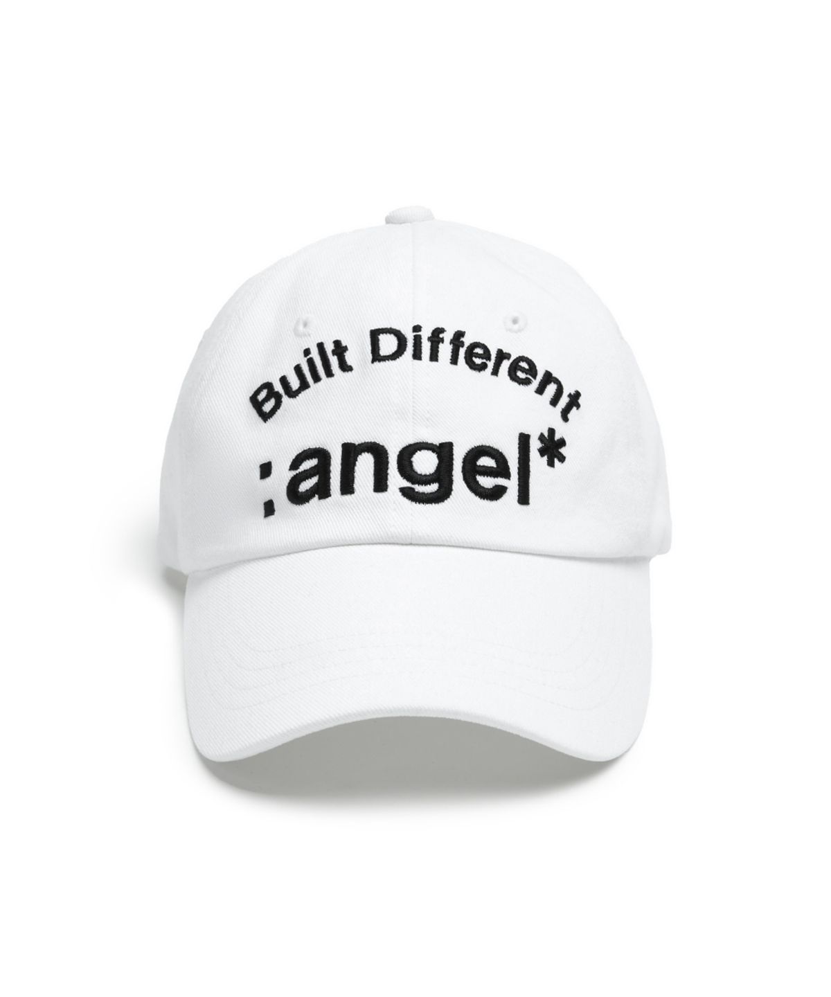 마크곤잘레스(MARK GONZALES) Built Different 볼캡 - WHITE