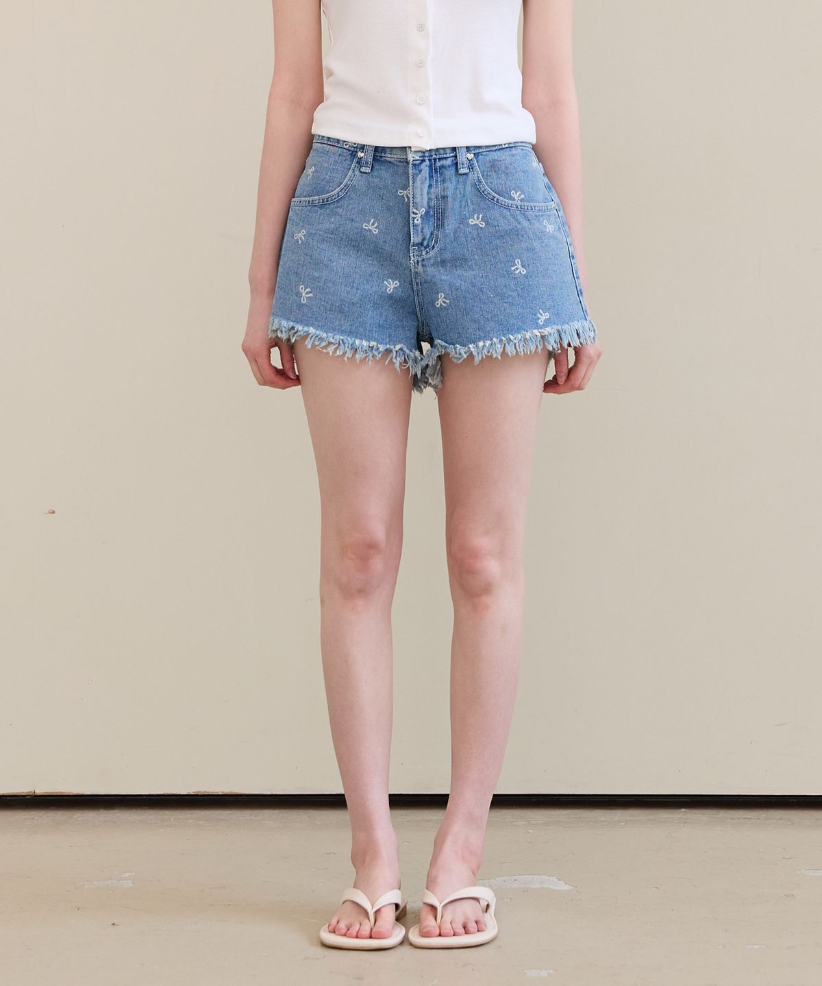 판도라핏(PANDORAFIT) Ribbon Shorts