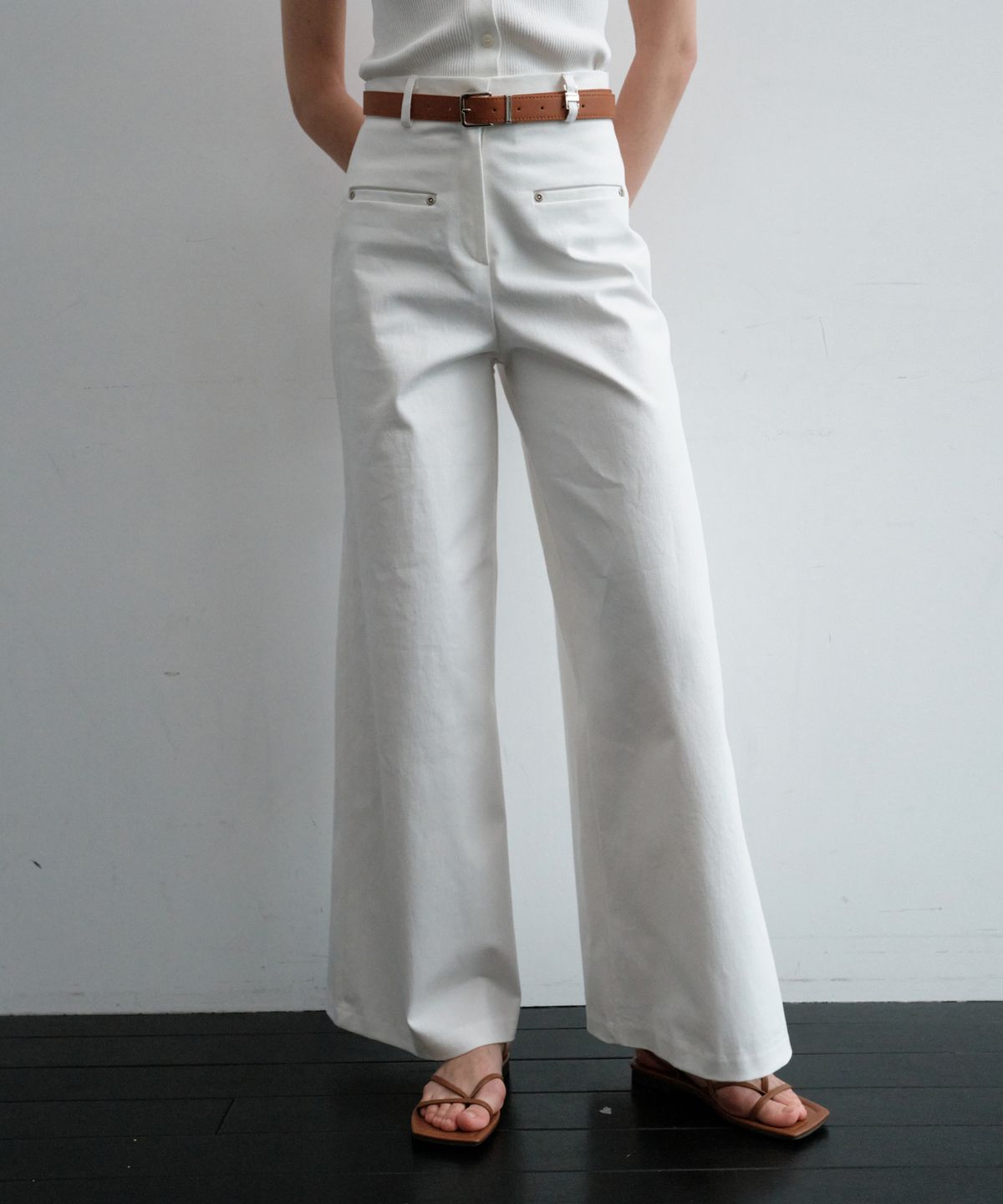논앤논(NON AND NON) COTTON WIDE FIT DENIM PANTS_NSPT5249