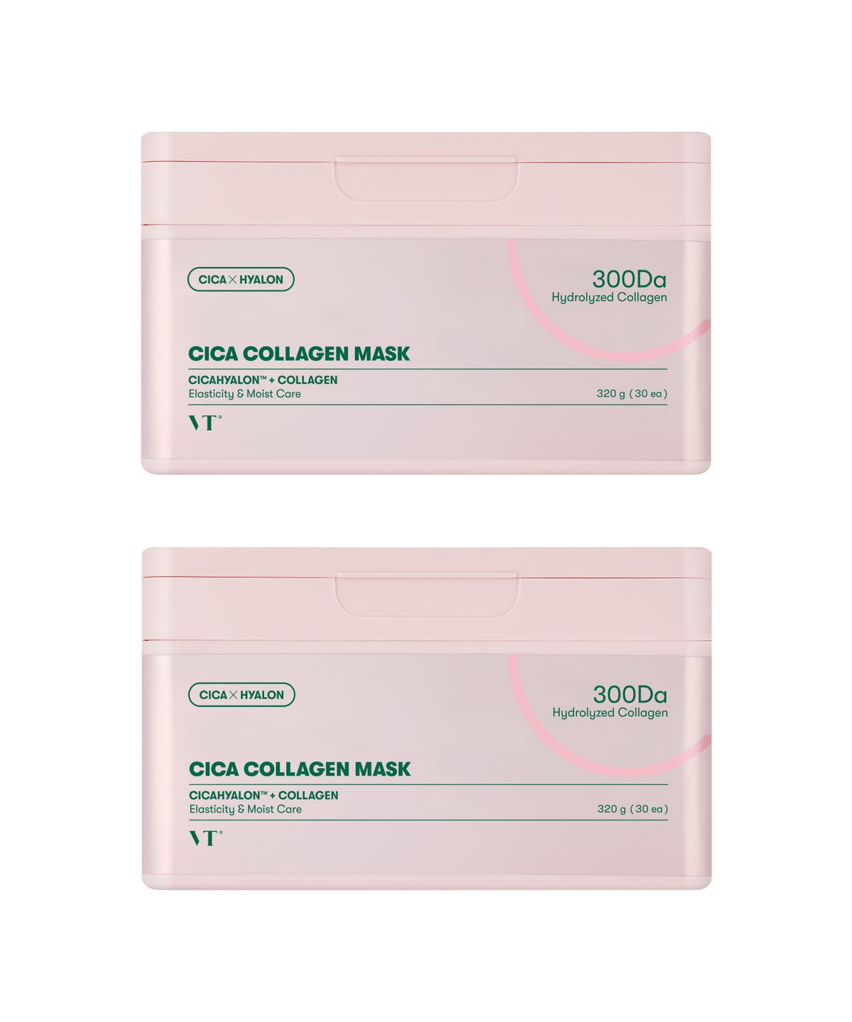 브이티코스메틱(VT COSMETICS) [2PACK] VT 시카 콜라겐 마스크 30매입x2