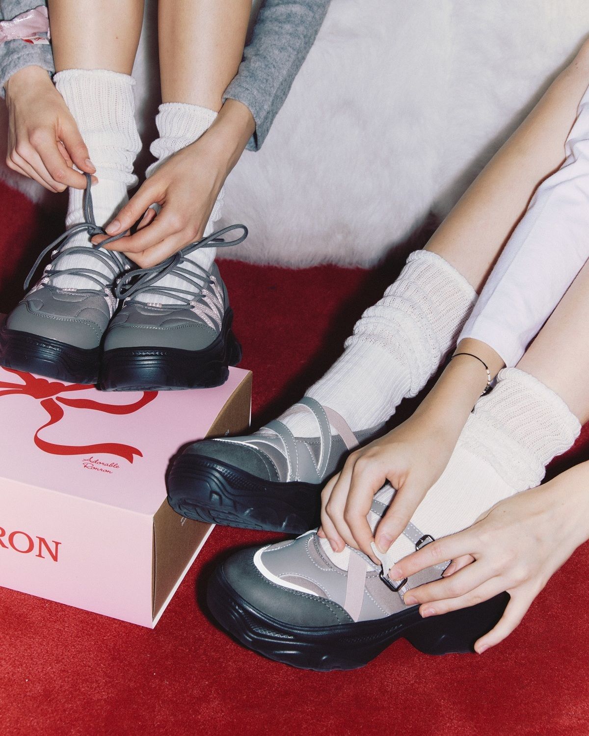 MUSINSA | OTZ [Ochi x Ronron] Romita Platform Banding Mary