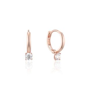 스톤 포인트 원터치 10K 귀걸이 LOTM3011T