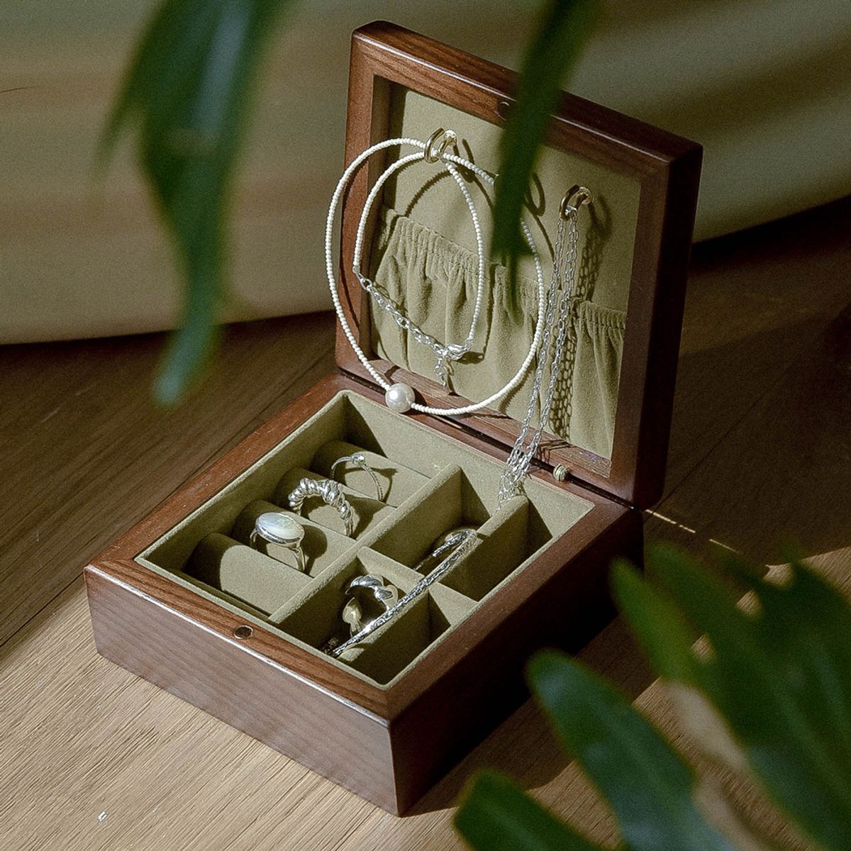 레트로핑거(RETROFINGER) 우드미니보석함 #Wood mini jewelry box