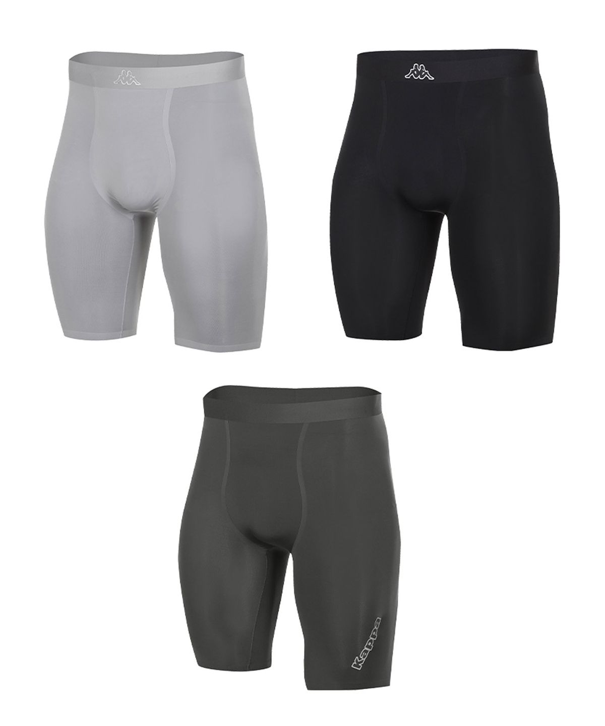 카파(KAPPA) [3PACK] 남성 에센셜 퓨징 롱 드로즈 A팩
