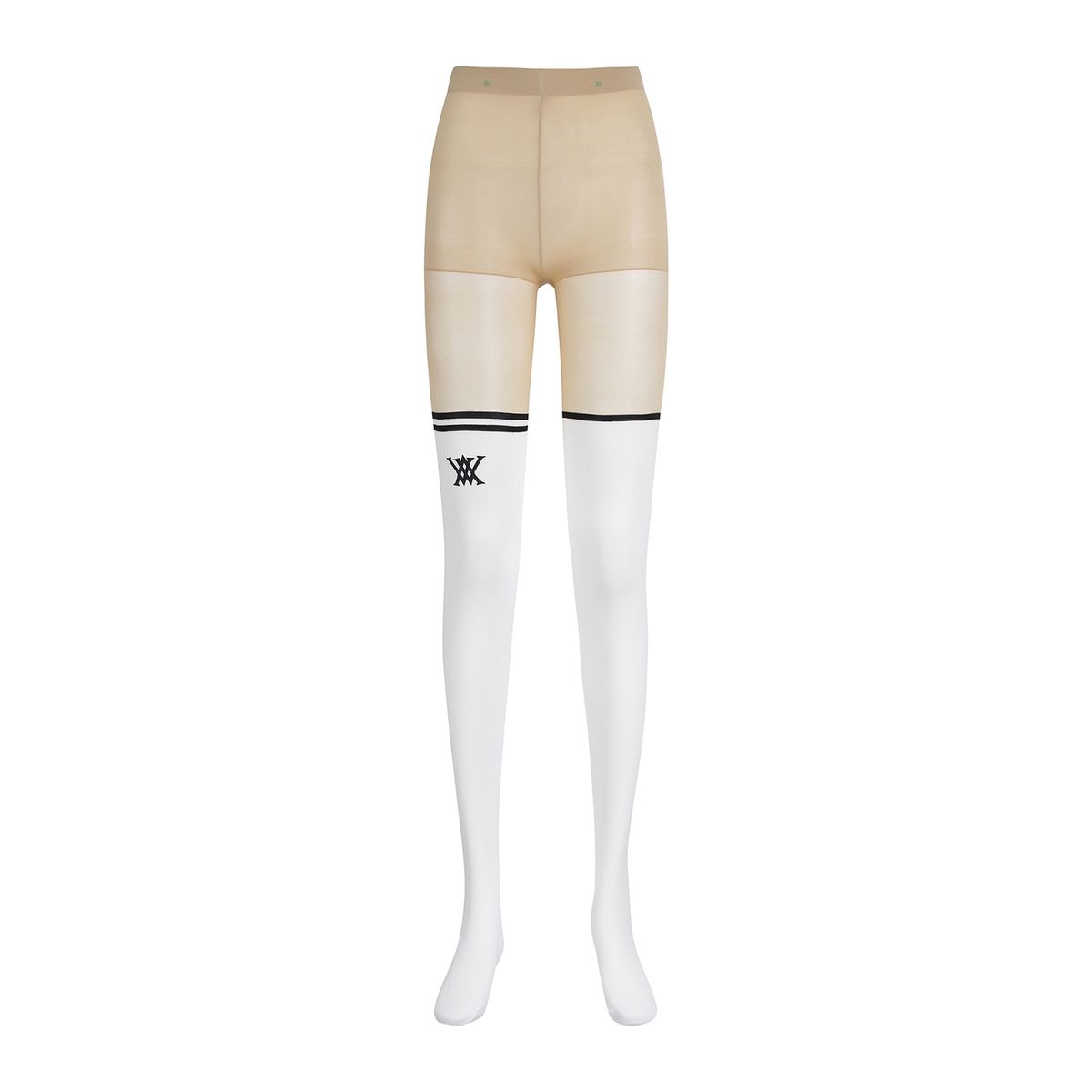어뉴골프(ANEW GOLF) WOMEN BLOCK SOCKSSOTKINGS_WH