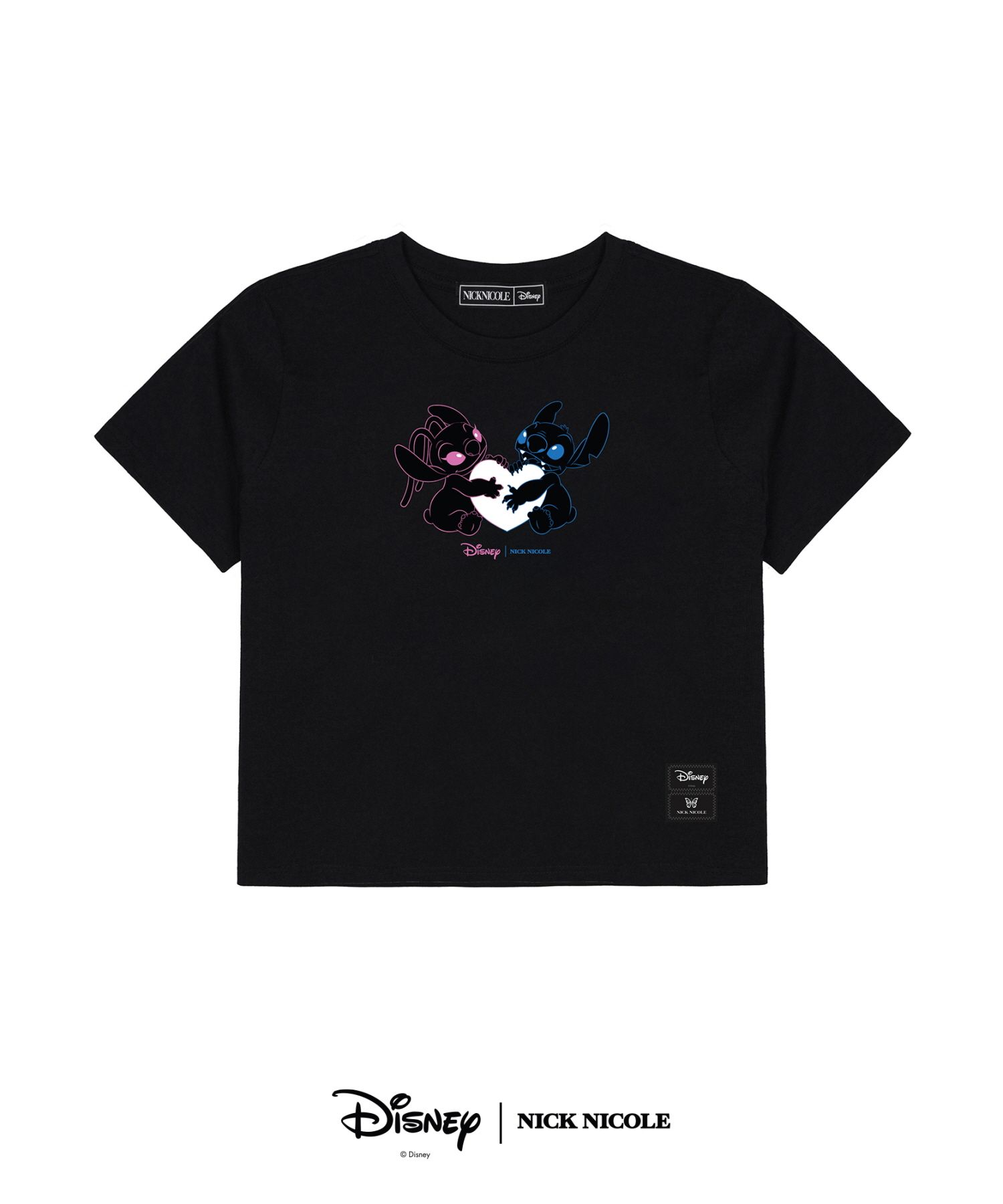 【NICK&NICOLE】 DISNEY STITCH COUPLE OF LOVE CROP TOP/追跡付 MUSINSA | NICK&NICOLE DISNEY STITCH COUPLE OF LOVE CROP