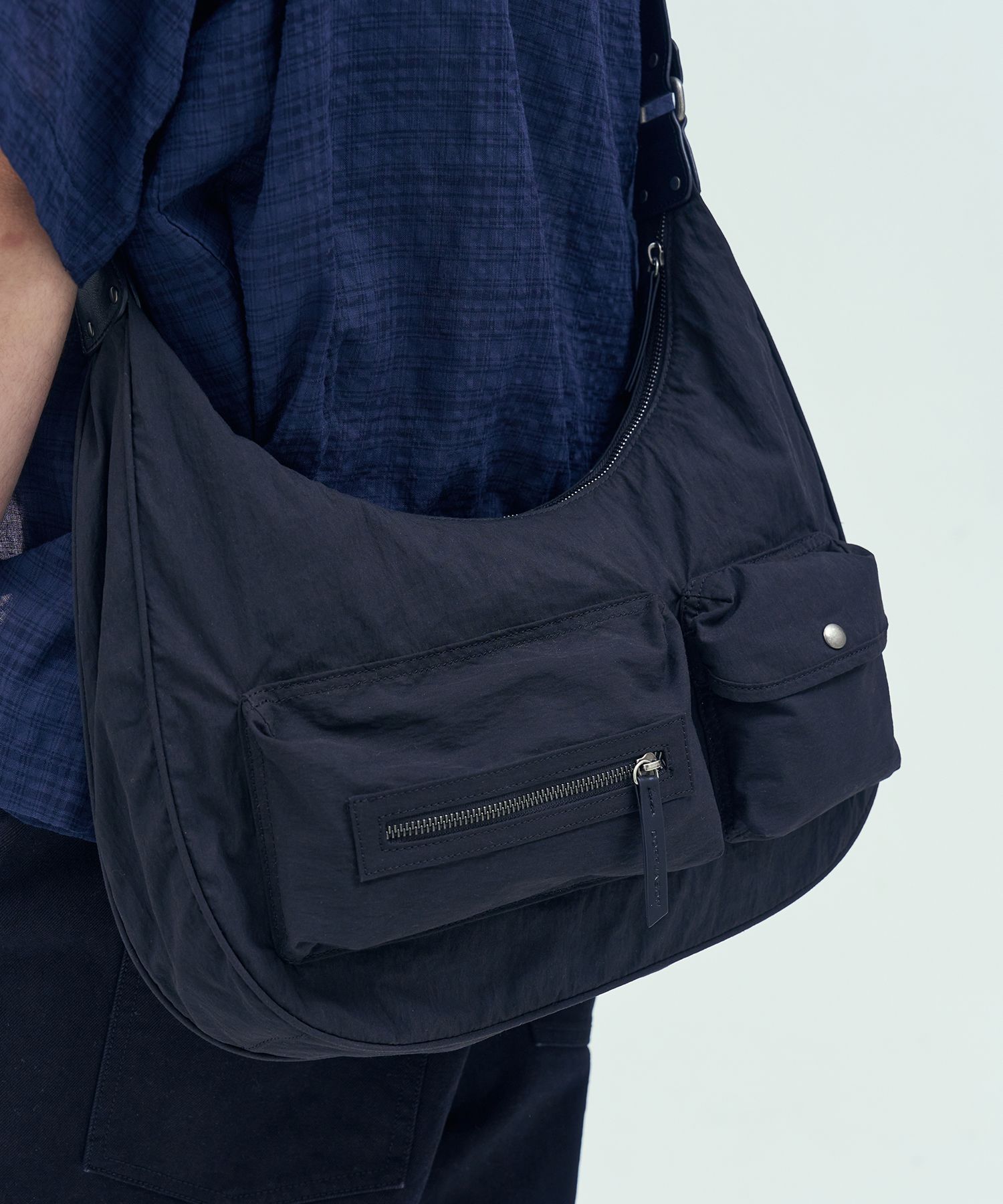 DOFFJASON ■ Compact leather cross bag MUSINSA | DOFFJASON Cowhide Small Cross Bag