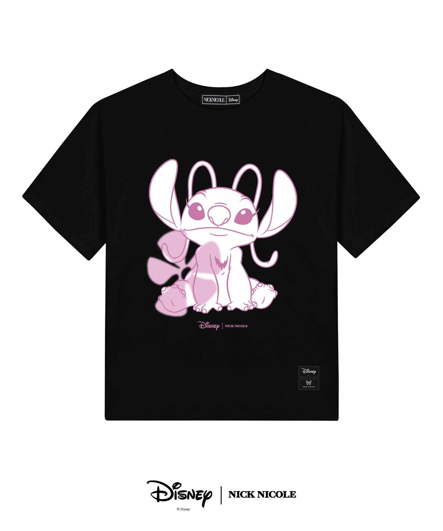 【NICK&NICOLE】 DISNEY TROPICAL ANGEL STITCH TOP / 追跡付 MUSINSA | NICK&NICOLE DISNEY TROPICAL ANGEL STITCH TOP_BLACK