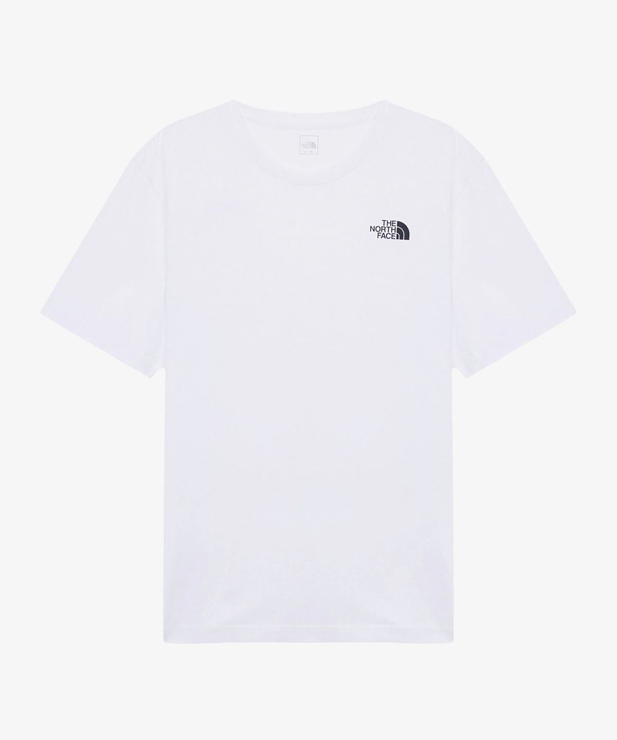 노스페이스(THE NORTH FACE) NT7UR08B 남성 코튼 베이직 반팔 티셔츠 WHITE