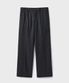 ESSENTIAL WIDE SLACKS [CHARCOAL STRIPE]