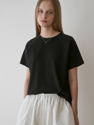 Brume half t-shirt (black)