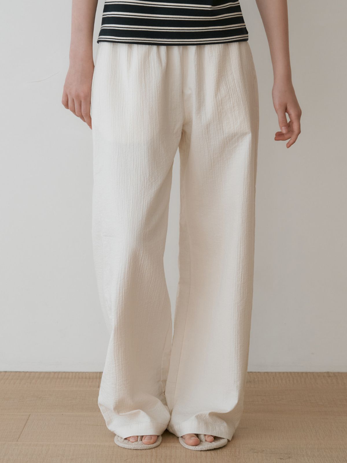 더미튼(THEMITTEN) Snooze cotton pants (natural)