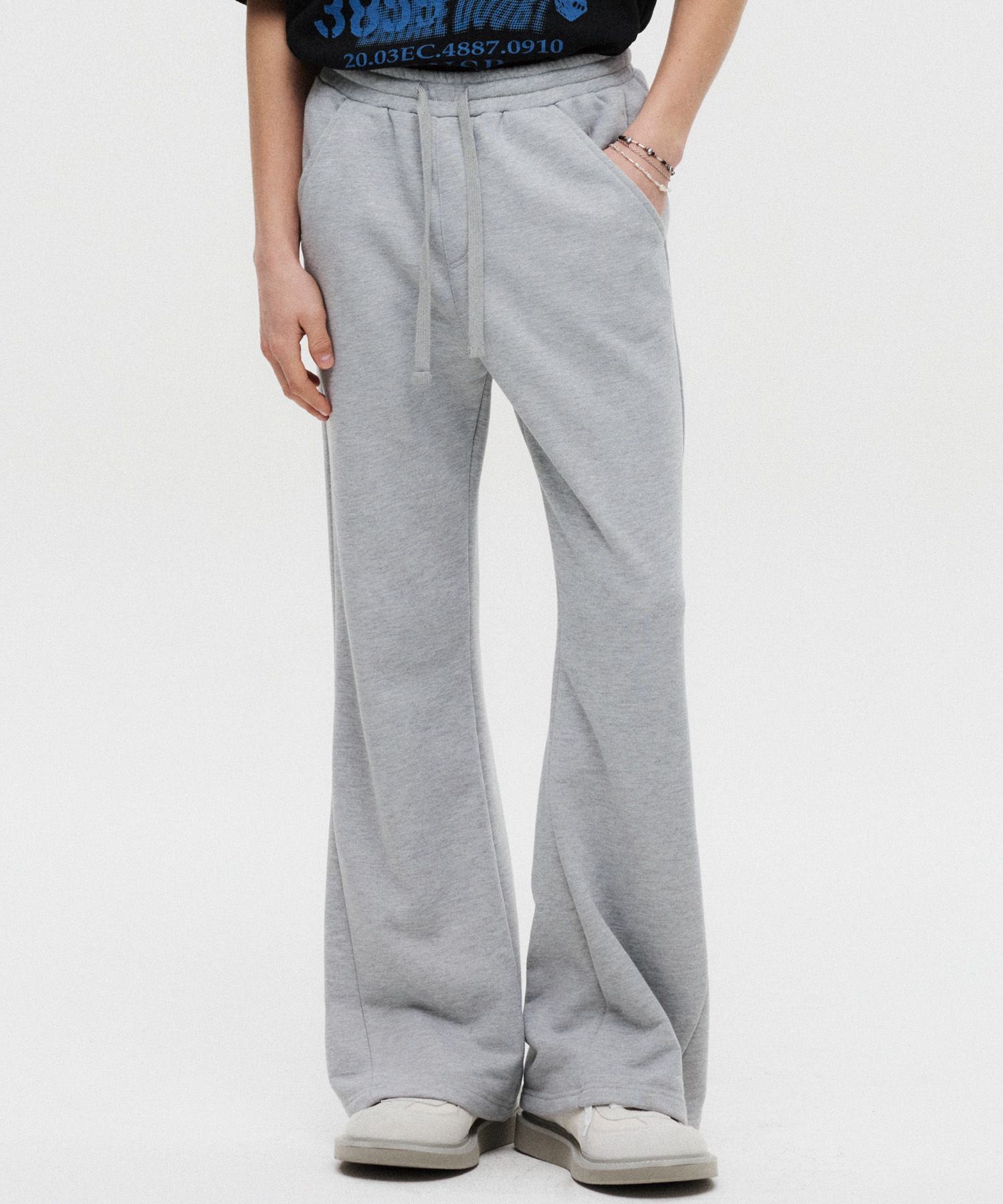 スウェットパンツ DNSR Signature Flare Sweatpants 5SH155 MUSINSA | DNSR Signature Flare Sweatpants Grey