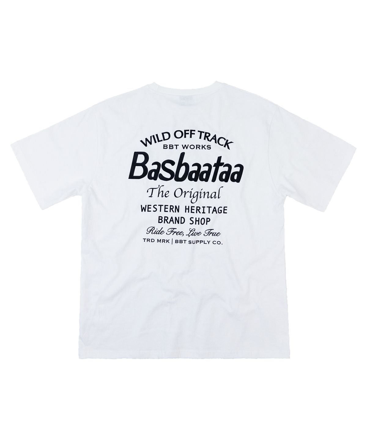 바스바타(BASBAATAA) BASBAATAA ORIGINAL TEE(White)