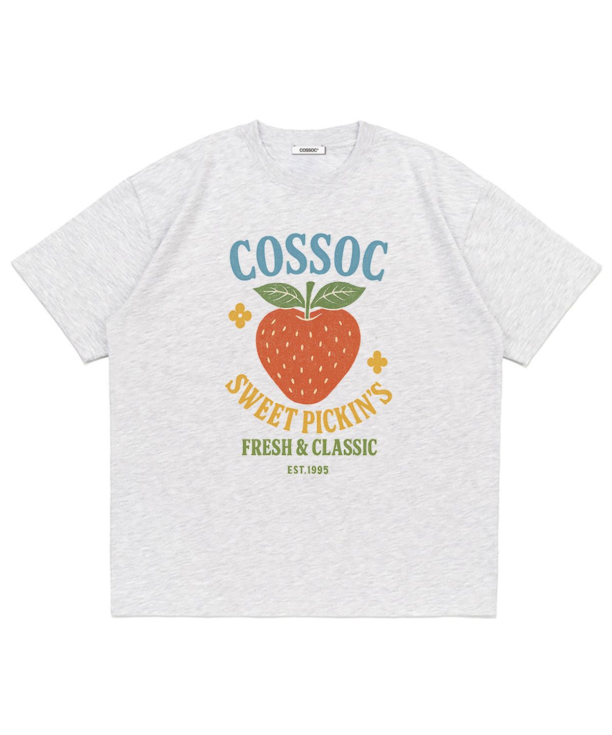 코소(COSO) 베리 베리 오버 티셔츠 (LIGHT GREY)