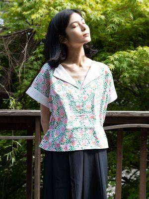 러브앤썸머 블라우스_그린