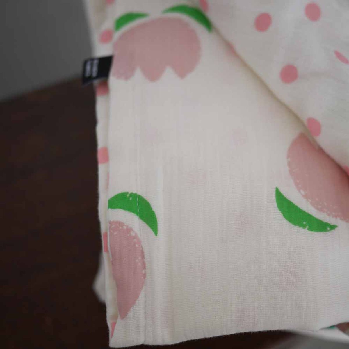 봄봄패브릭스(BOMBOM FABRICS) (pink flower + pink dot)4Layer gauze blanket, 4중 거즈 블랭킷, 여름이불