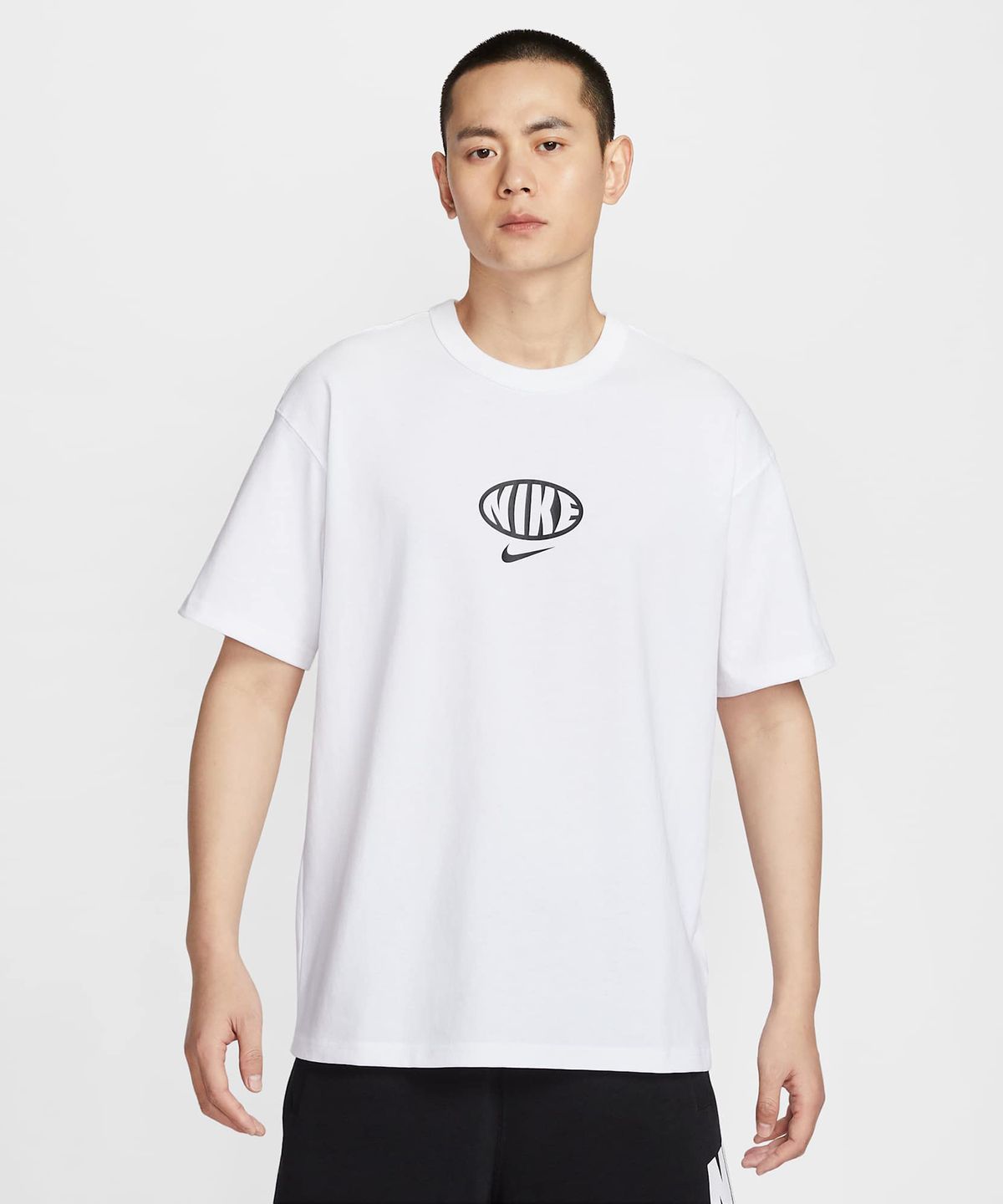 나이키(NIKE) 스포츠웨어 프리미엄 에센셜 티셔츠 M - 화이트:블랙:화이트 / IB7554-100