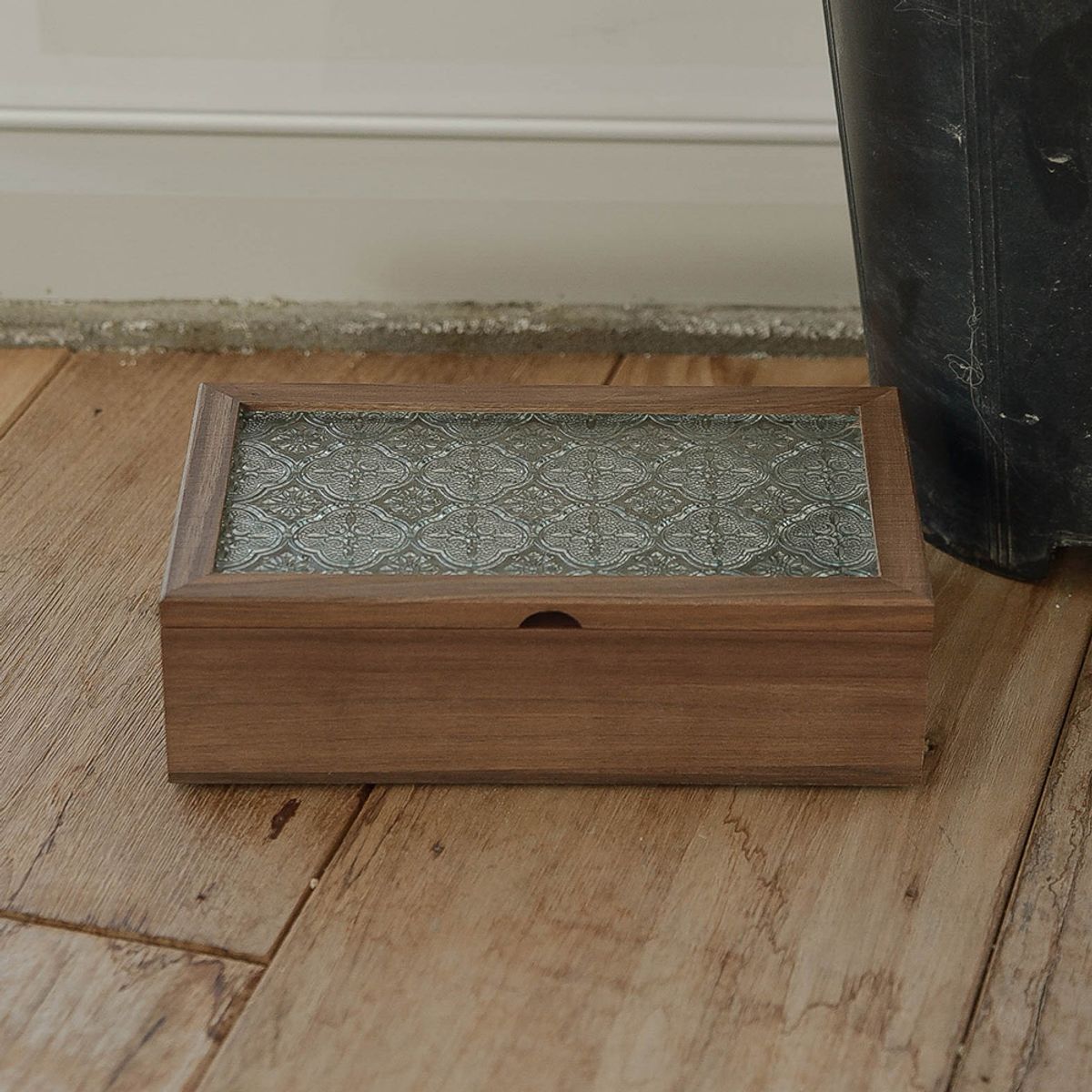 레트로핑거(RETROFINGER) 우드플로라보관함 #Wood Flora glass jewelry box
