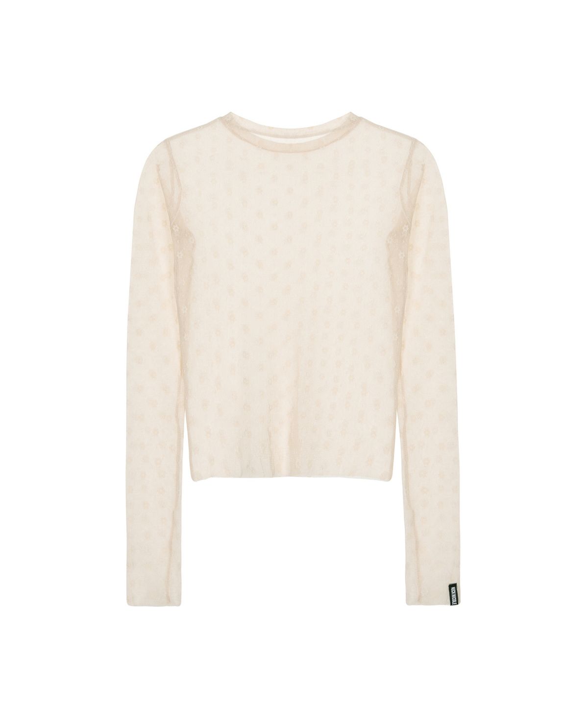 닉앤니콜(NICK&NICOLE) MASH FLOWER PATTERN TOP_BEIGE