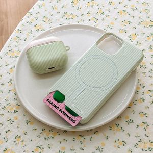 (+맥세이프) (무광/유광) 리틀라인 카드포켓 케이스 (3colors) - 아이폰/갤럭시