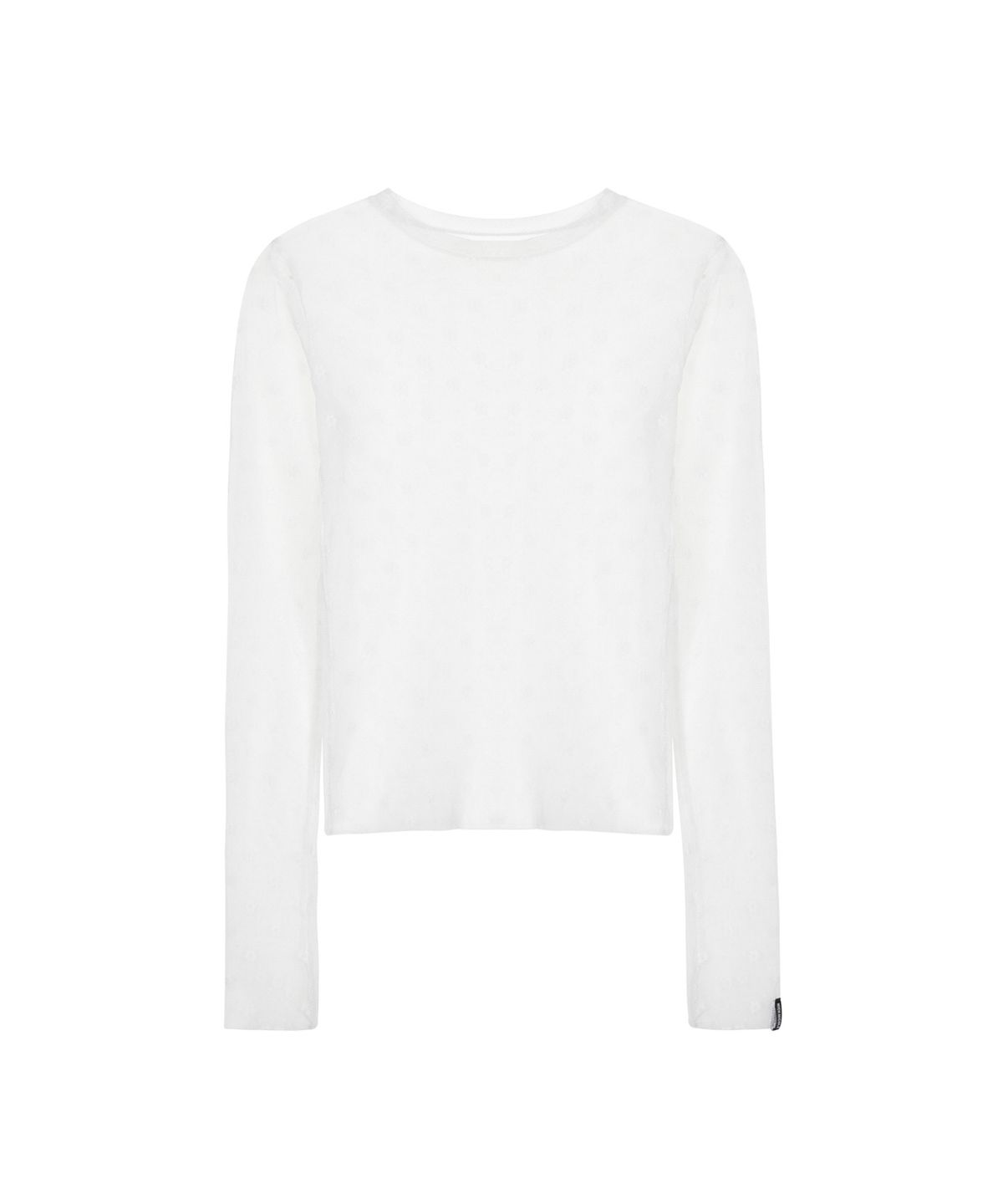 닉앤니콜(NICK&NICOLE) MASH FLOWER PATTERN TOP_IVORY