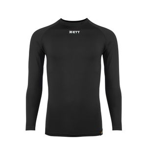 긴팔 라운드넥 스판 언더셔츠 BOVK-403 (검정)