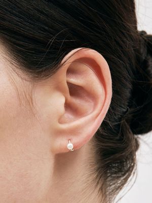 [sv925] small pearl earring
