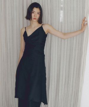 ASP LONG SHIRRING OPS BLACK