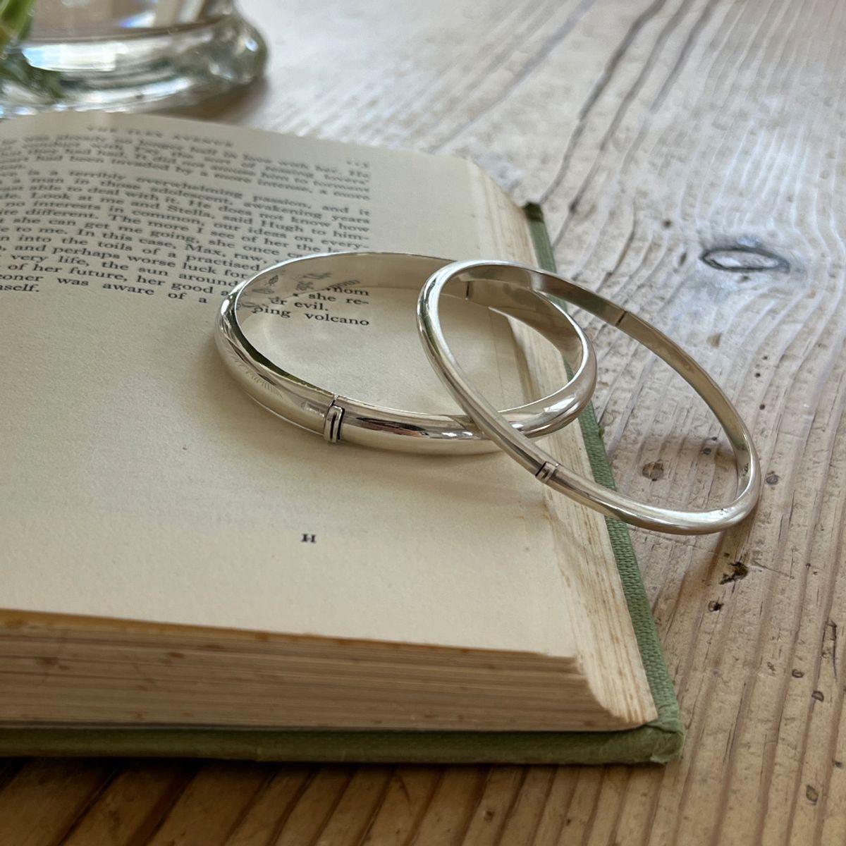 레트로핑거(RETROFINGER) silver925 Ring Bangle(2Size) #SB134