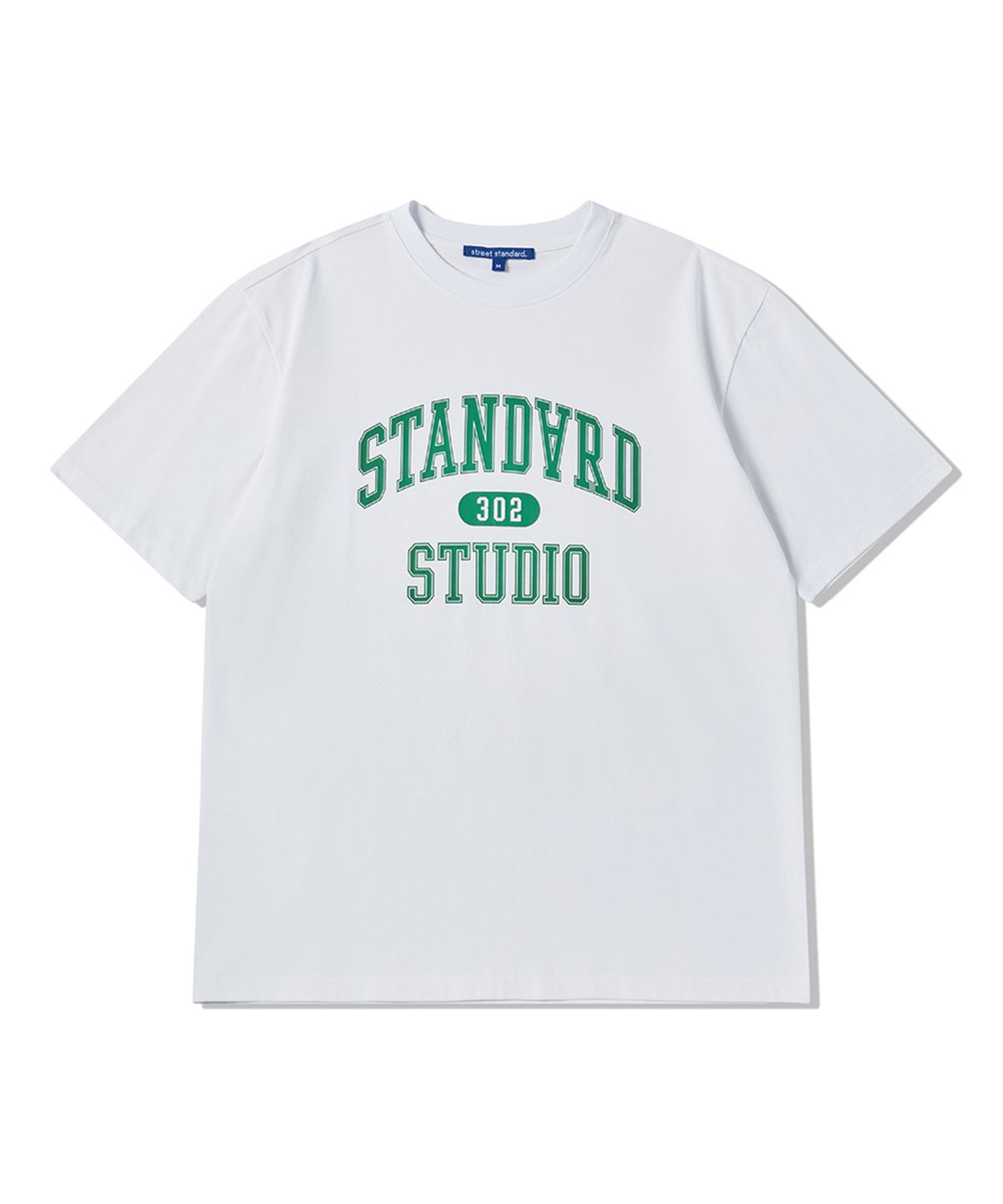 스트리트 스탠다드(STREET STANDARD) 스탠다드 코어 티셔츠 화이트