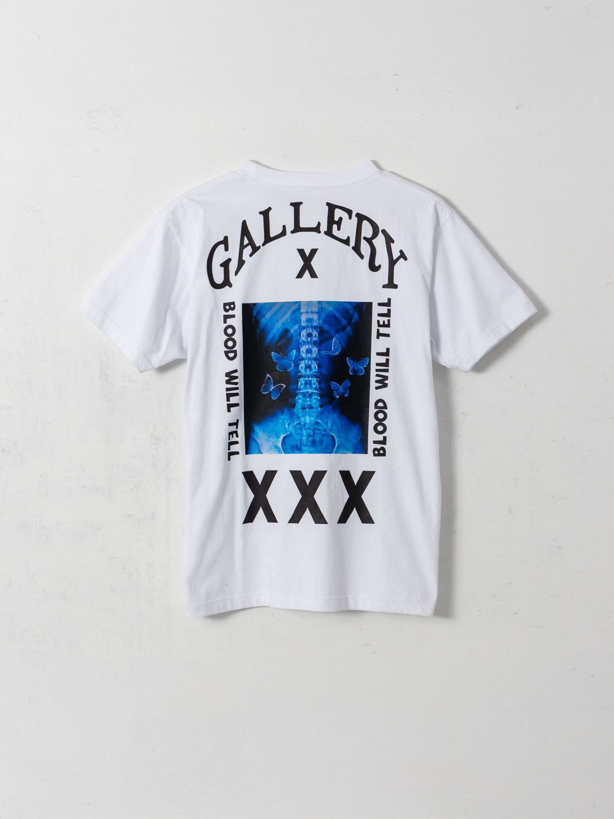 갤러리 엑스(GALLERY X) Butterfly X-ray T-Shirt White