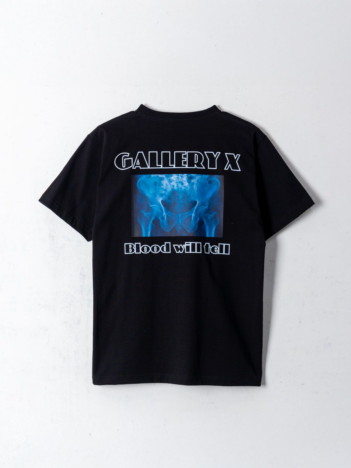 갤러리 엑스(GALLERY X) B.W.T X-ray T-Shirt Black