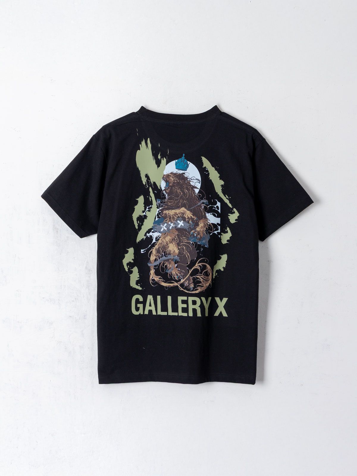갤러리 엑스(GALLERY X) X-Lion T-Shirt Black
