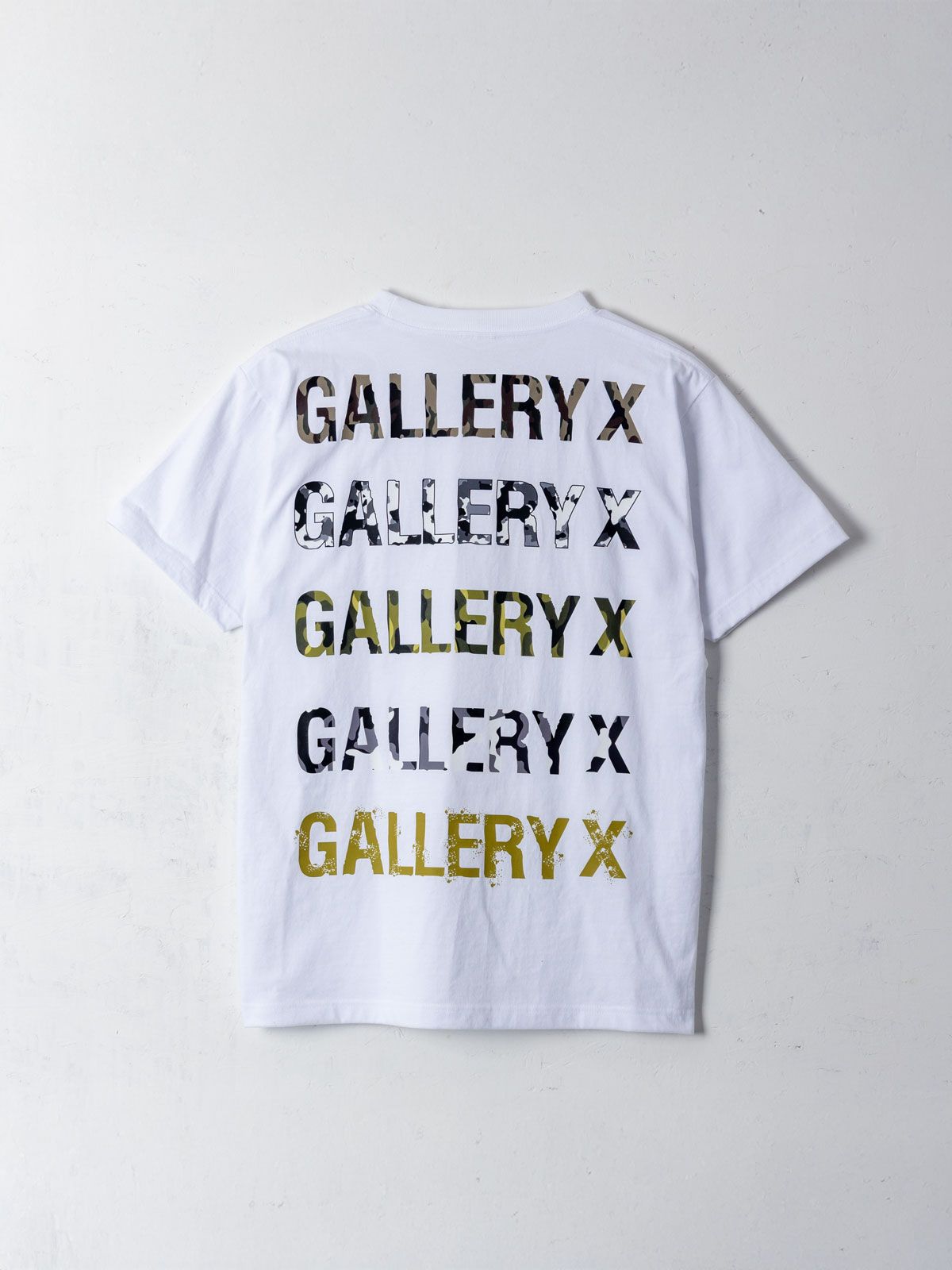 갤러리 엑스(GALLERY X) Military T-Shirt White