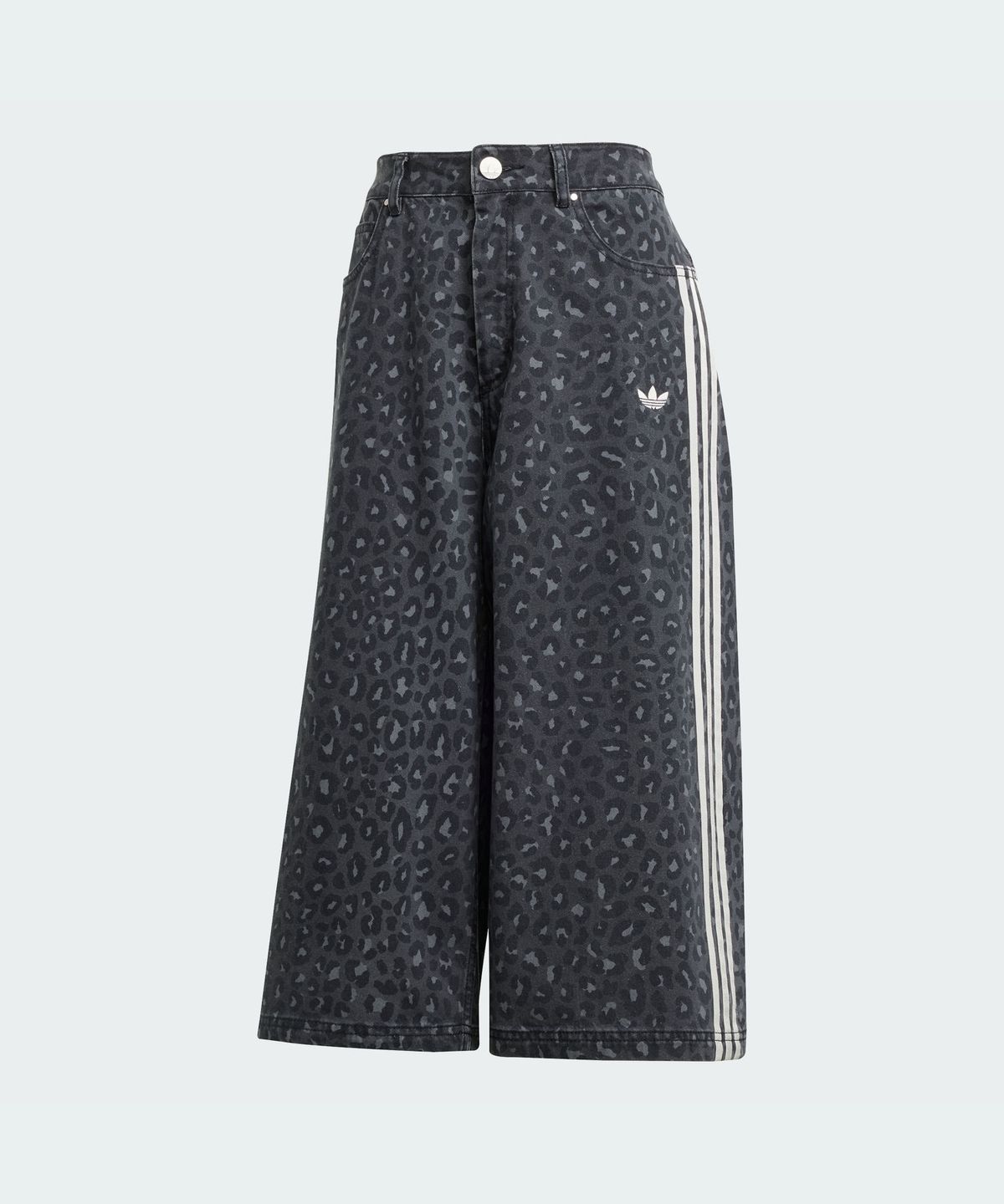 아디다스(ADIDAS) 데님 버뮤다 숏 팬츠 - 차콜 / KA2675