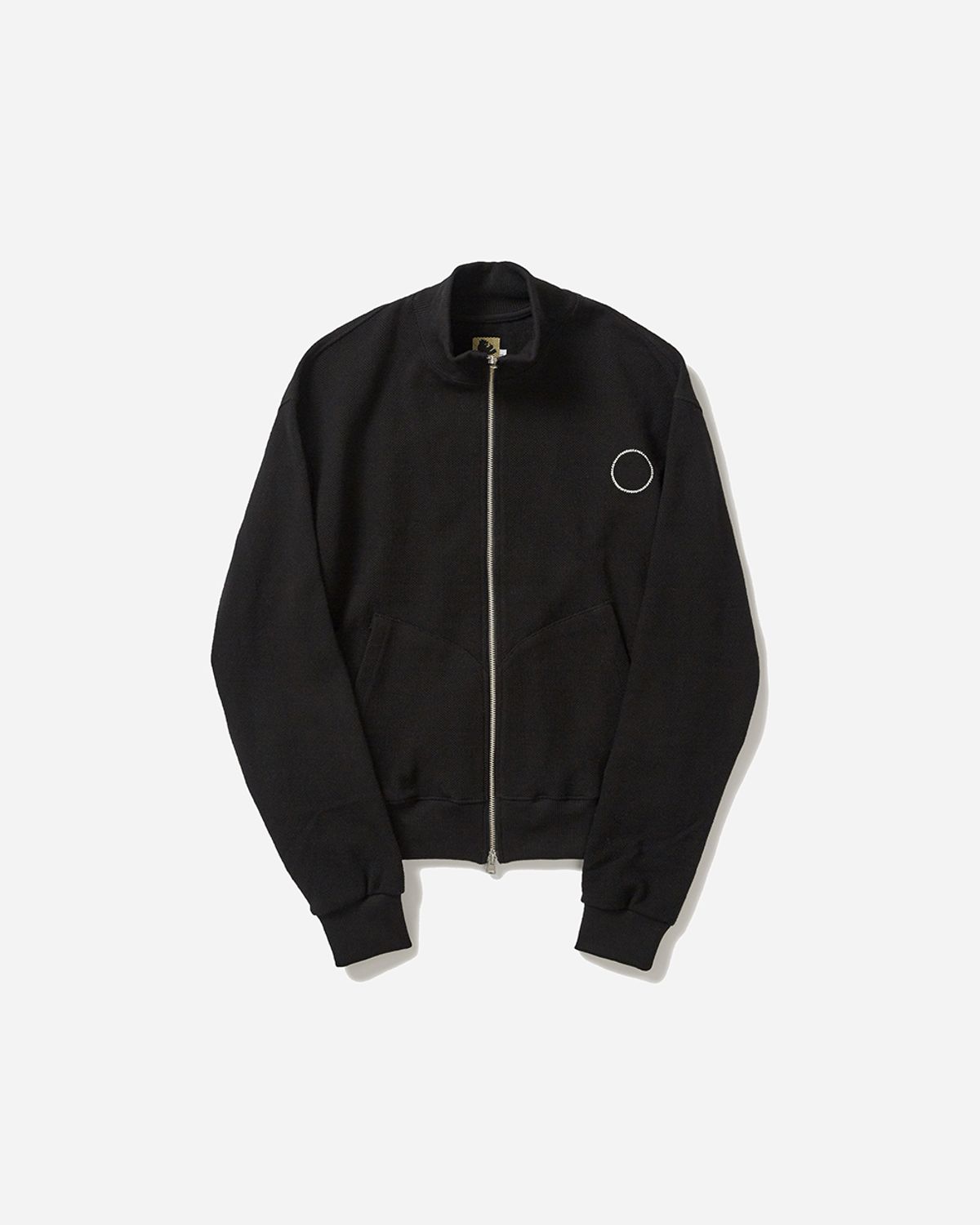 사일런트실러블(SILENTSYLLABLE) Horseshoe zip-up jacket / Black