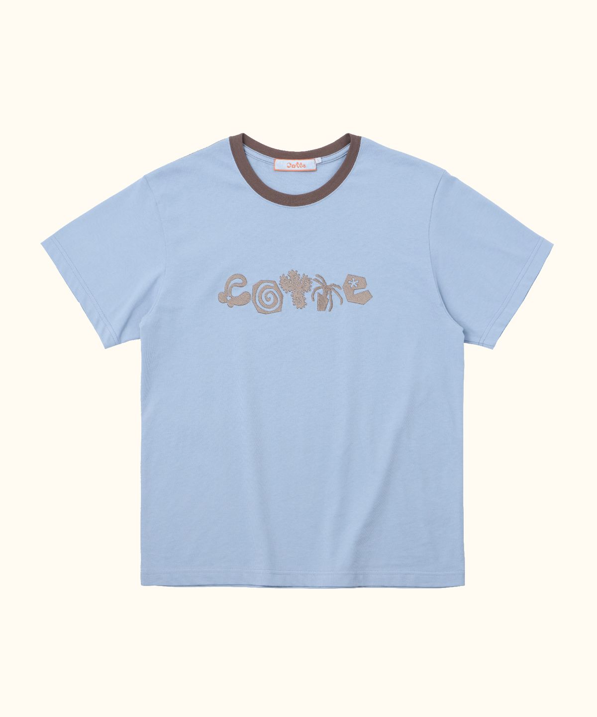 꼬떼(COTTE) 두들가든 티셔츠(스카이)